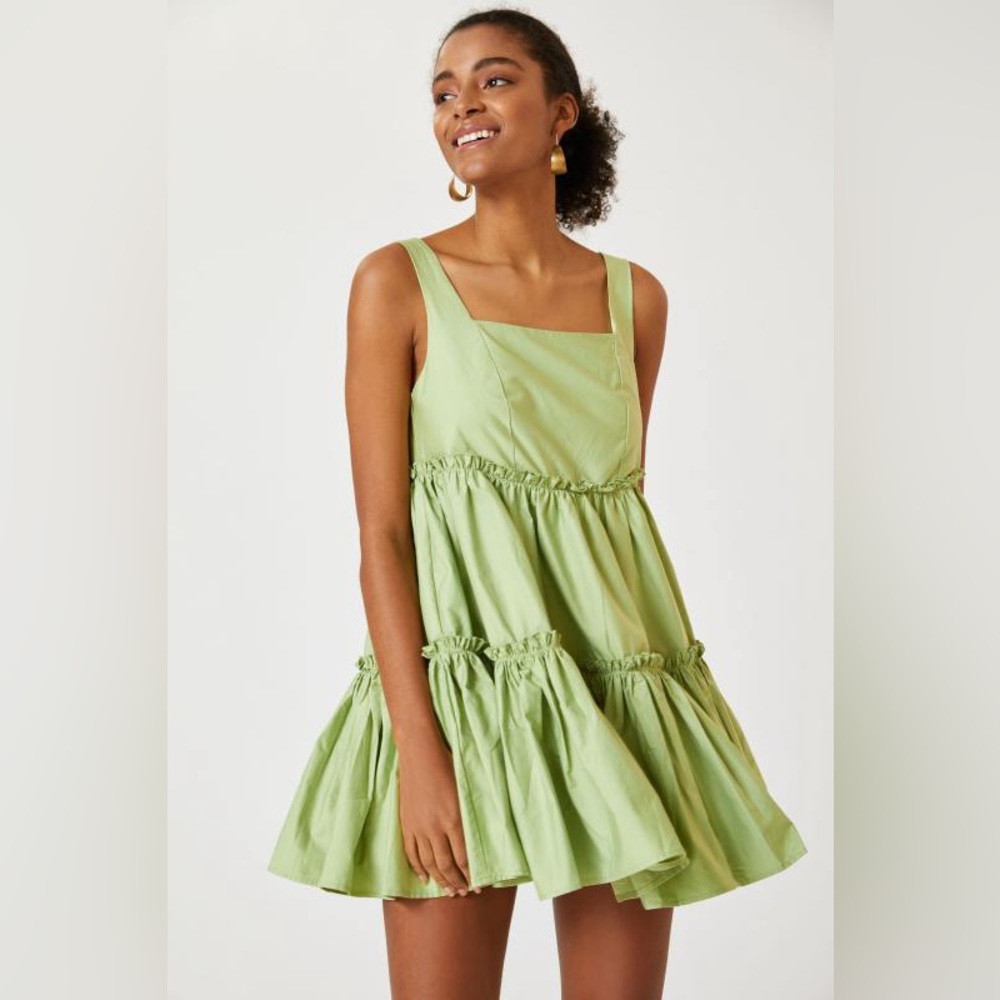✨ Anthropologie Voluminous Mini Dress Sz L